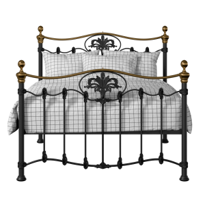 Camolin iron/metal bed in black - Thumbnail