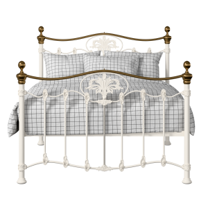 Camolin iron/metal bed in ivory - Thumbnail