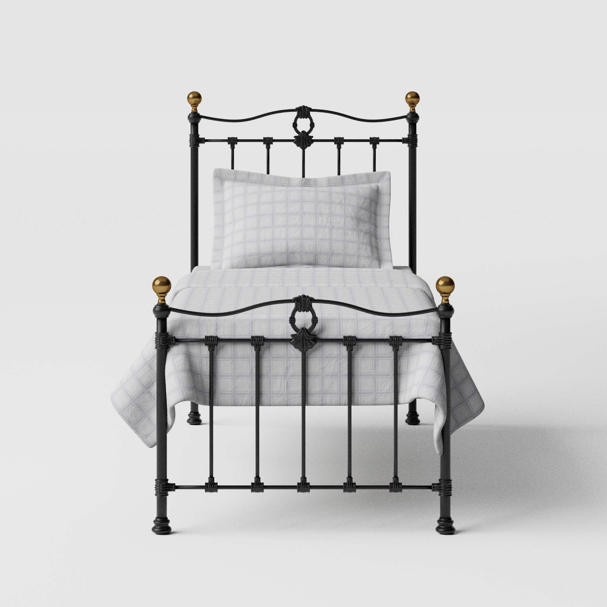 Tulsk Low Footend - Iron/Metal Bed Frame - The Original Bed Co - UK
