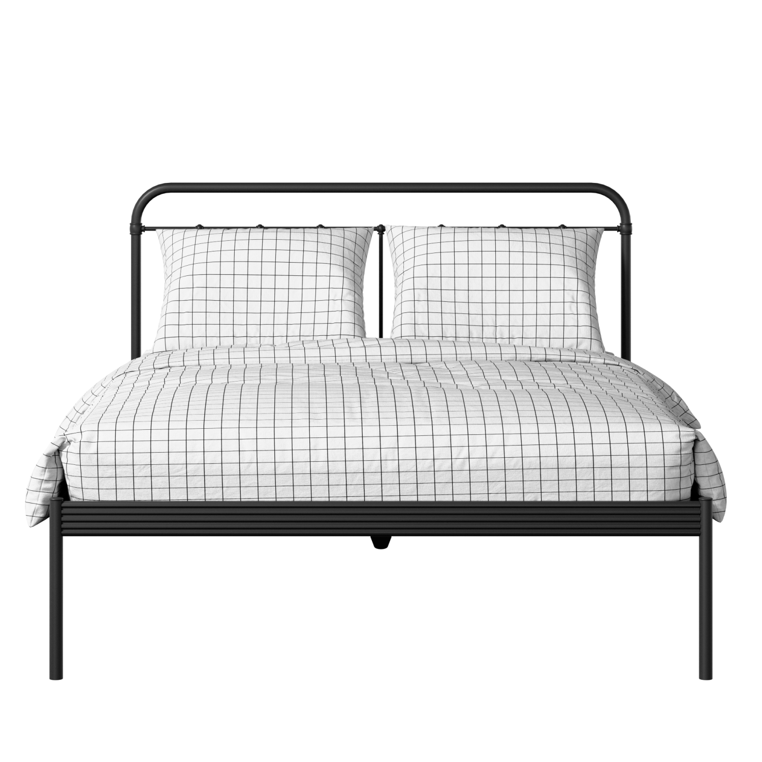 Hampton ijzeren bed in zwart