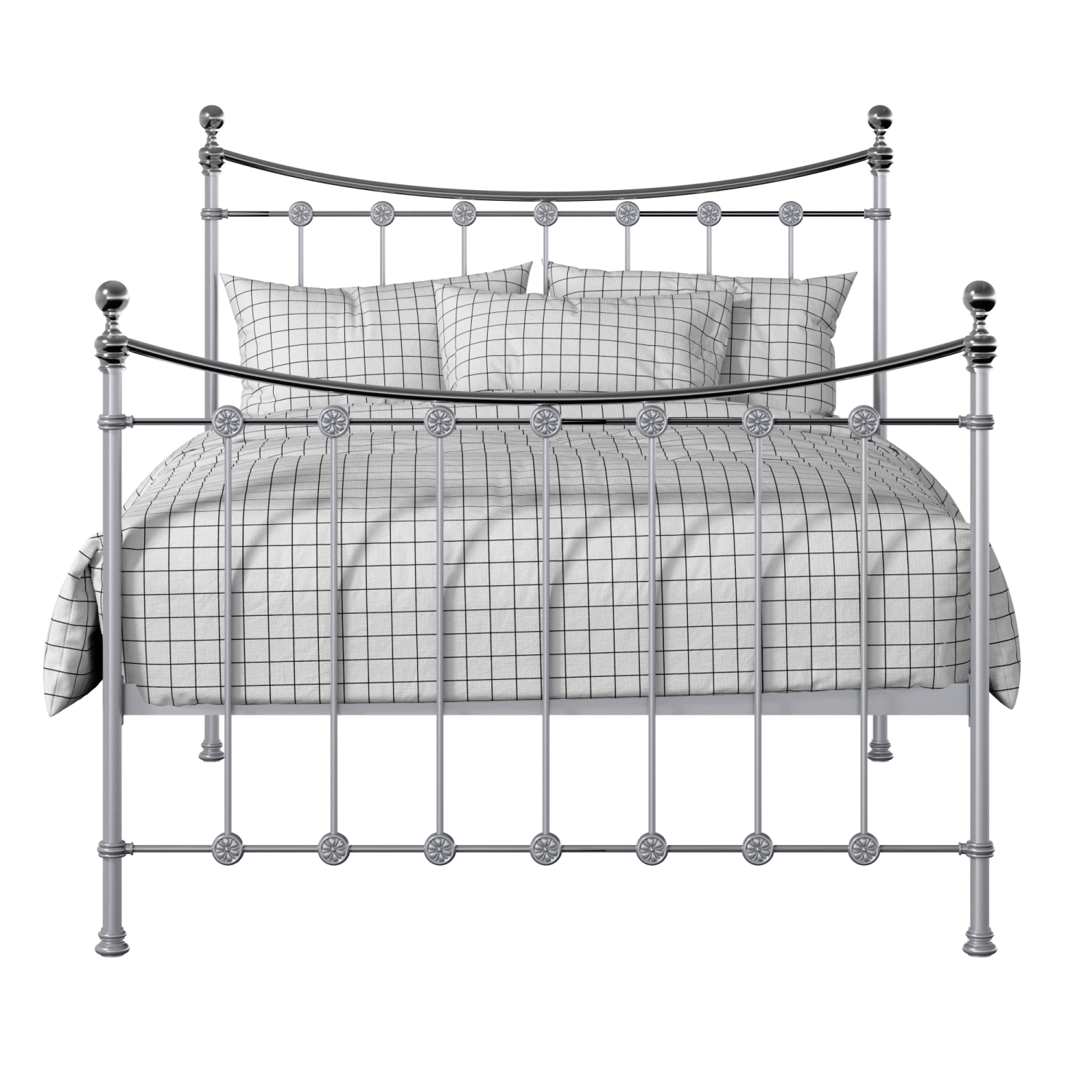 Carrick Chromo iron/metal bed in silver
