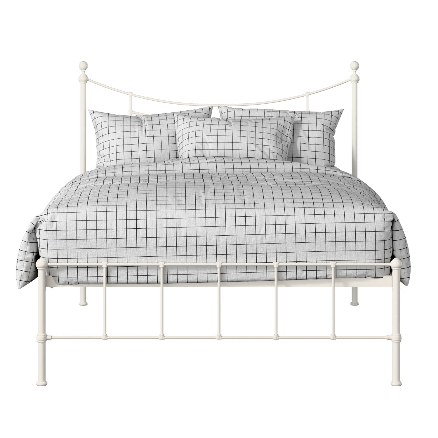 Isabelle Metallbett in Elfenbein