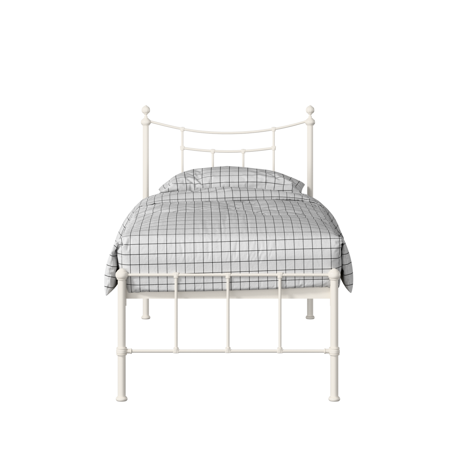 Isabelle Metall Einzelbett in Schubladen