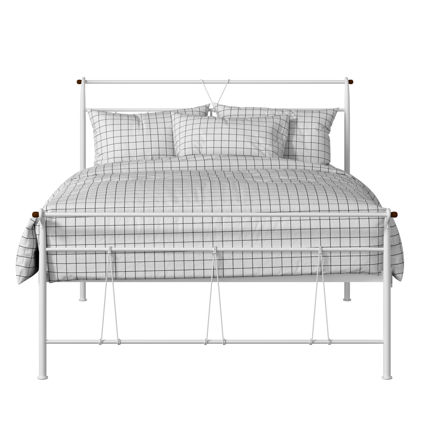 Pellini letto in ferro bianco