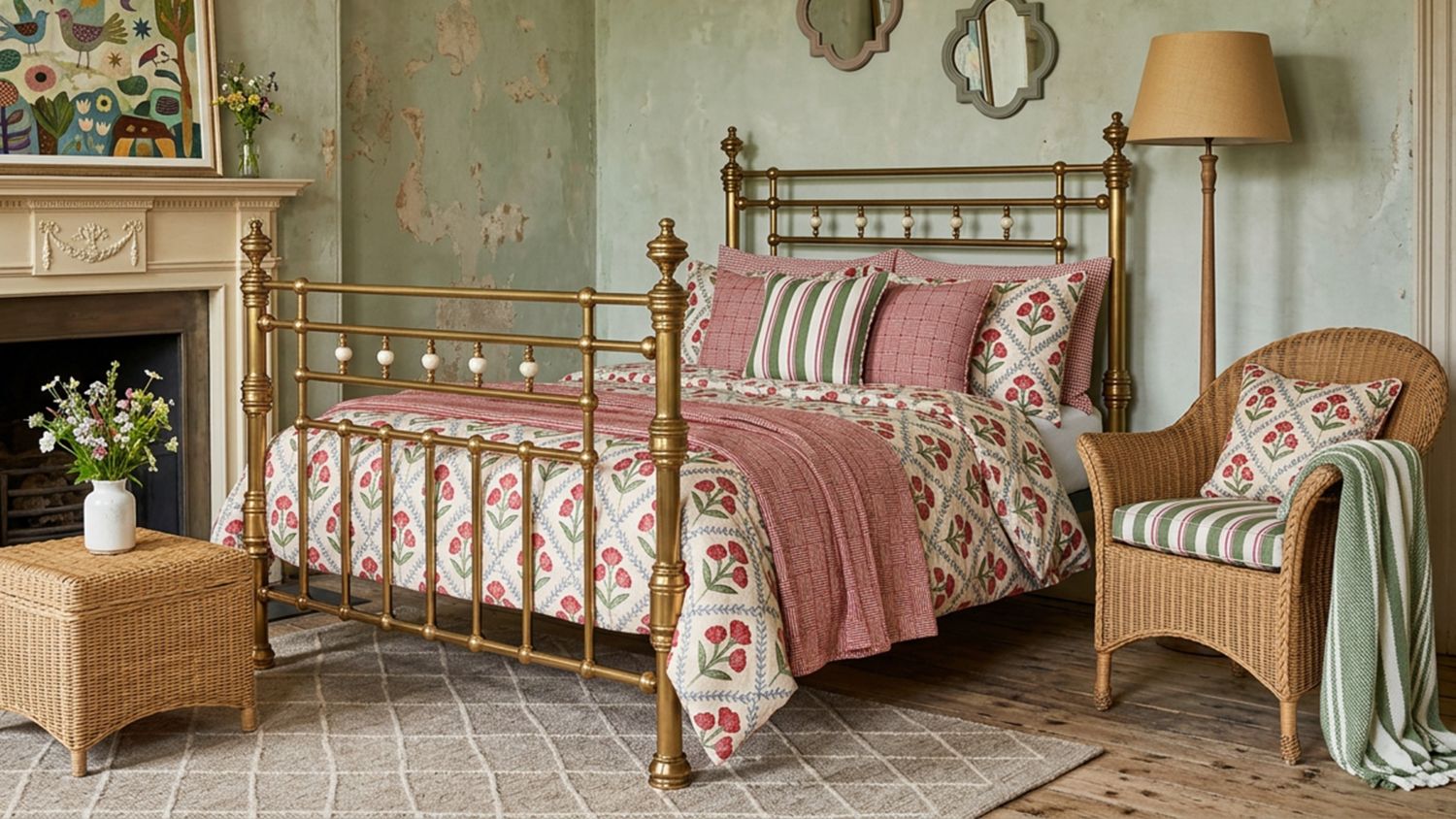 Brass beds & bed frames made from pure brass by The Original Bed Co.