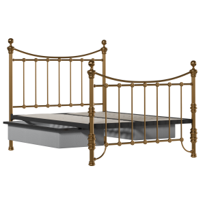 Arran brass bed with drawers - Thumbnail