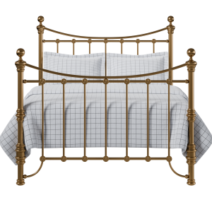 Arran brass bed with Juno mattress - Thumbnail