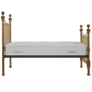 Arran brass bed with Juno mattress - Thumbnail