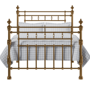 Boyne brass bed with Juno mattress - Thumbnail