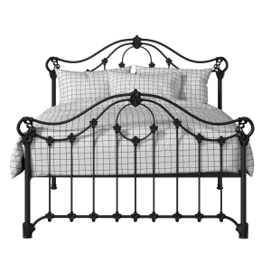 Alva iron/metal bed in black - Thumbnail
