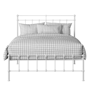 Ashley iron/metal bed in white - Thumbnail