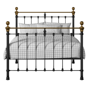 Hamilton iron/metal bed in black - Thumbnail