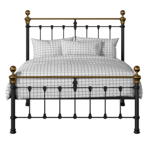 Hamilton Low Footend iron/metal bed in black - Thumbnail
