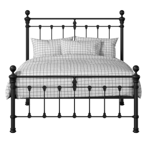 Hamilton Solo Low Footend iron/metal bed in black - Thumbnail