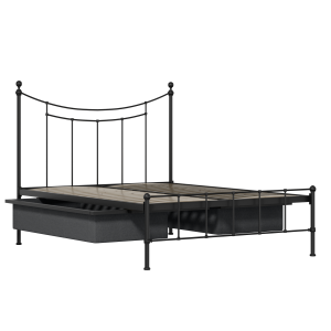 Isabelle Metallbett in Schwarz mit Schubladen - Thumbnail
