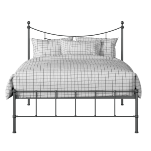 Isabelle iron/metal bed in pewter - Thumbnail
