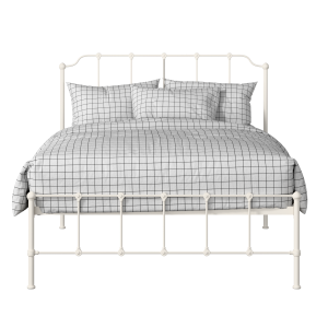Julia iron/metal bed in ivory - Thumbnail