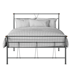 Pellini iron/metal bed in pewter - Thumbnail