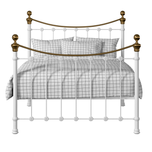 Selkirk lit en métal blanc - Thumbnail