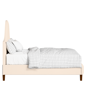 Beverley upholstered bed in Silver fabric with Juno mattress - Thumbnail