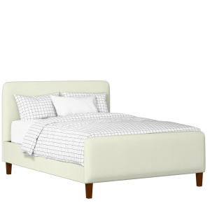 Broughton upholstered bed in mineral fabric - Thumbnail
