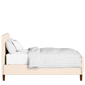 Broughton upholstered bed in Silver fabric with Juno mattress - Thumbnail