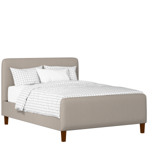 Broughton upholstered bed in storm grey fabric - Thumbnail