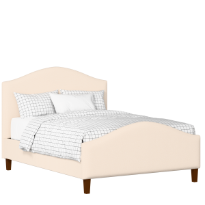 Burley upholstered bed in Silver fabric with Juno mattress - Thumbnail