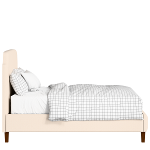 Charing Slim upholstered bed in Silver fabric with Juno mattress - Thumbnail