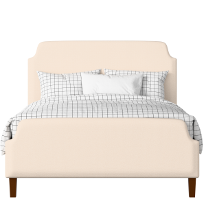 Charing upholstered bed in Silver fabric - Thumbnail