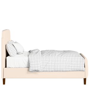 Charing upholstered bed in Silver fabric with Juno mattress - Thumbnail