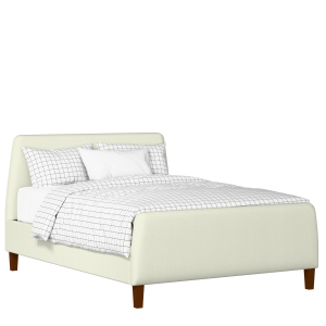 Hanwell upholstered bed in mineral fabric - Thumbnail