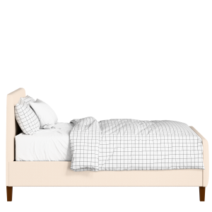 Hanwell upholstered bed in Silver fabric with Juno mattress - Thumbnail