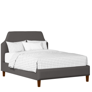 Henley upholstered bed in iron fabric - Thumbnail