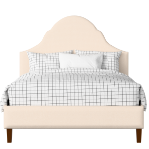 Irvine upholstered bed in Silver fabric - Thumbnail