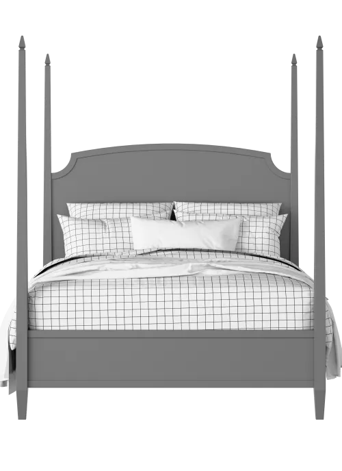 Austin Slim painted wood four poster bed - Thumbnail