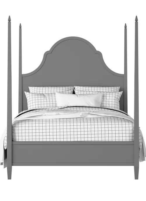 Beckett painted wood four poster bed - Thumbnail
