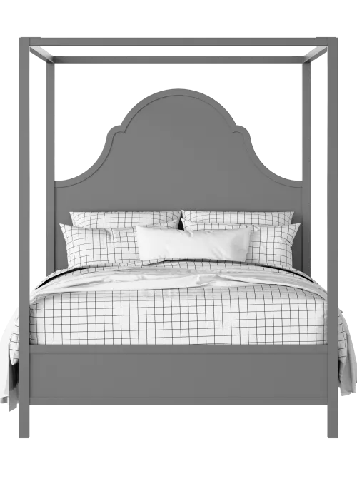 Joyce painted wood four poster bed - Thumbnail