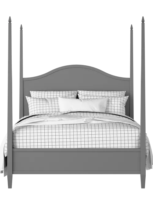Larkin Slim painted wood four poster bed - Thumbnail