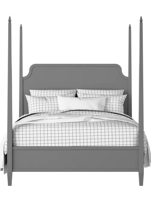 Wilde Slim painted wood four poster bed - Thumbnail