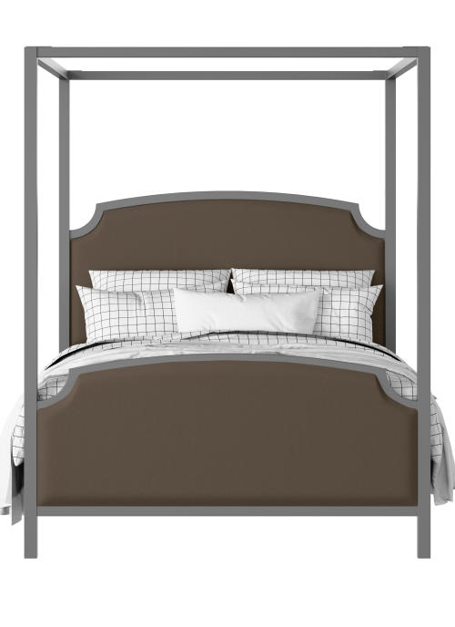 Shelley Upholstered painted wood bed with upholstery - Thumbnail