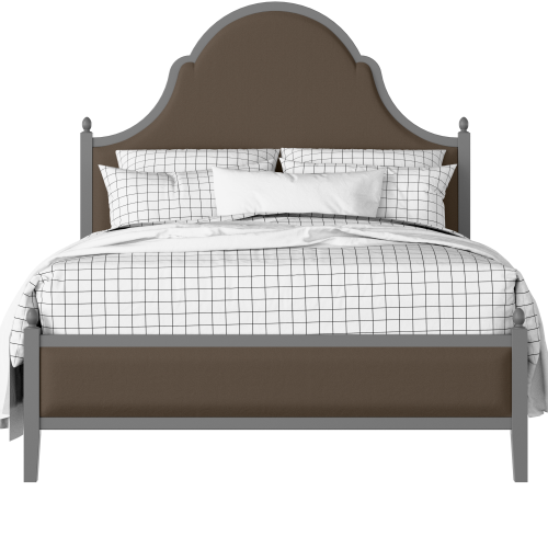 Tennyson Upholstered painted wood bed with upholstery - Thumbnail