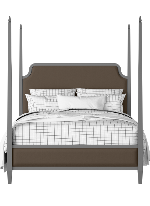 Wilde Slim Upholstered painted wood bed with upholstery - Thumbnail