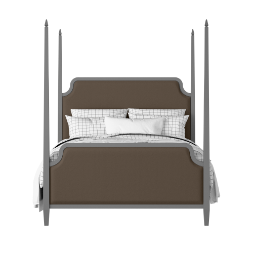 Wilde Upholstered painted wood bed with upholstery - Thumbnail