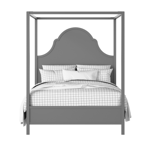 Joyce painted wood bed - Thumbnail