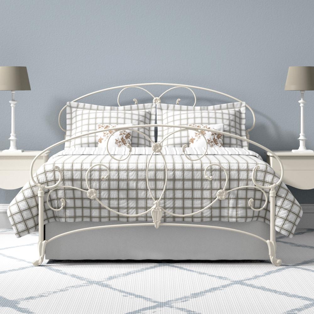 White Metal Bed Frames & White Iron Beds - Original Bed Co - UK