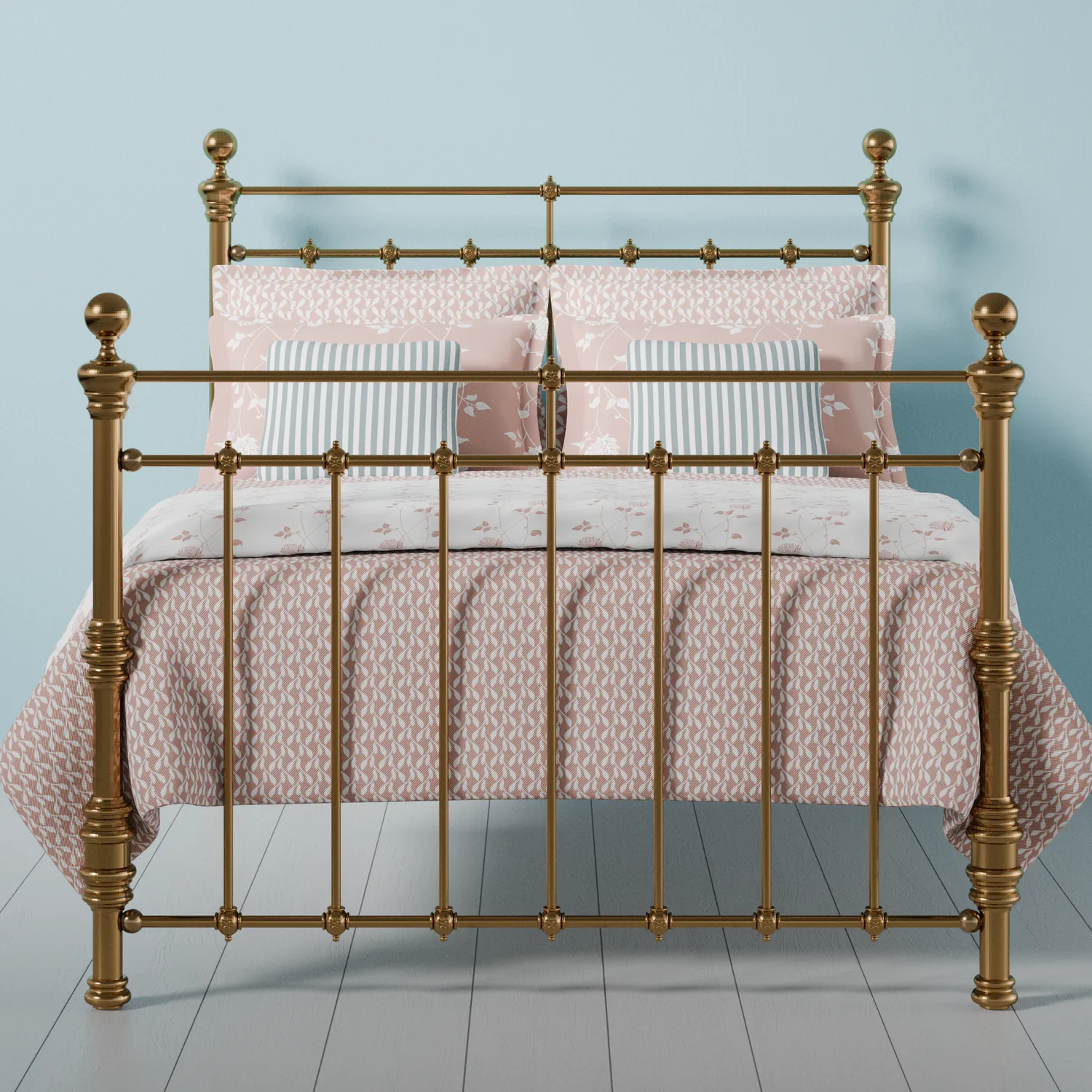 Waterford - Brass Bed Frame - The Original Bed Co - UK