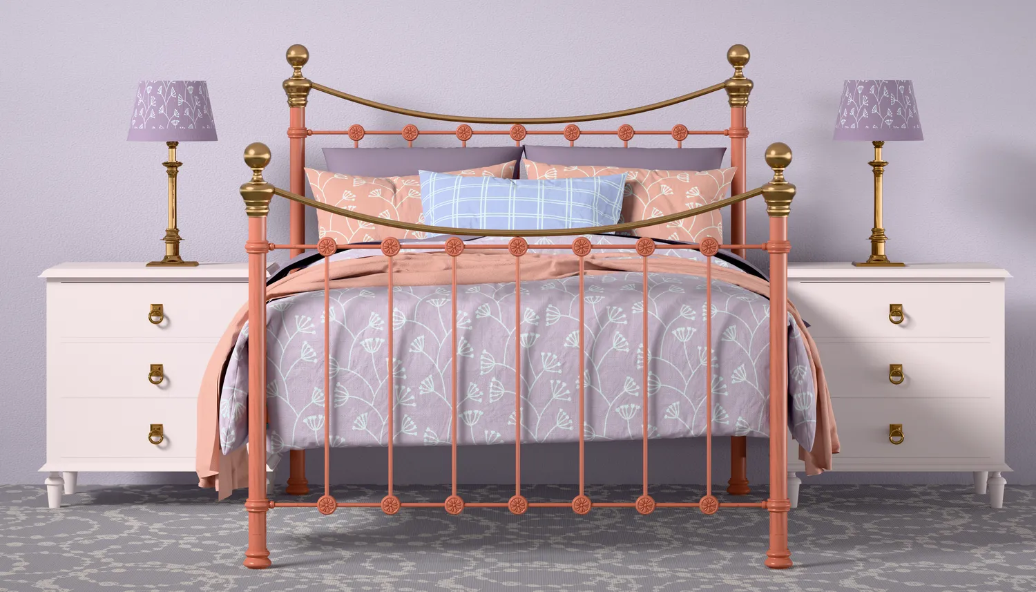 Metal beds and iron bed frames by The Original Bed Co