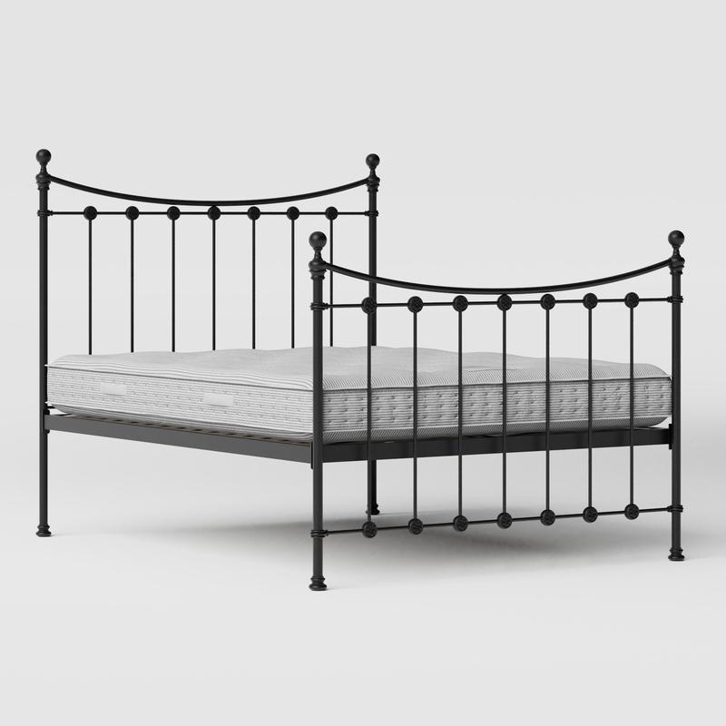 Carrick with Painted Knobs - Iron/Metal Bed Frame - The Original Bed Co ...