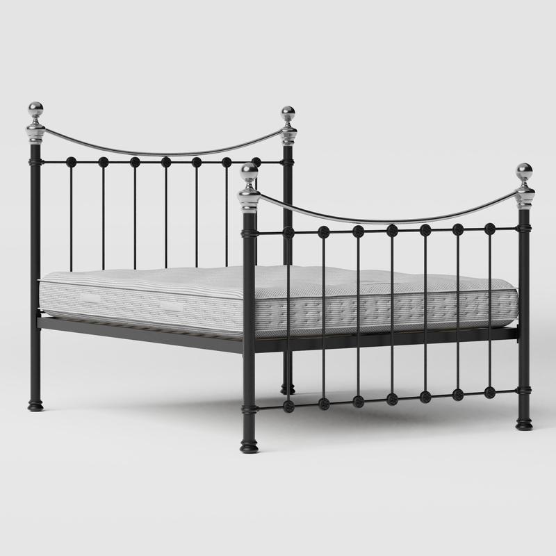 Selkirk with Chrome Knobs - Iron/Metal Bed Frame - The Original Bed Co - UK